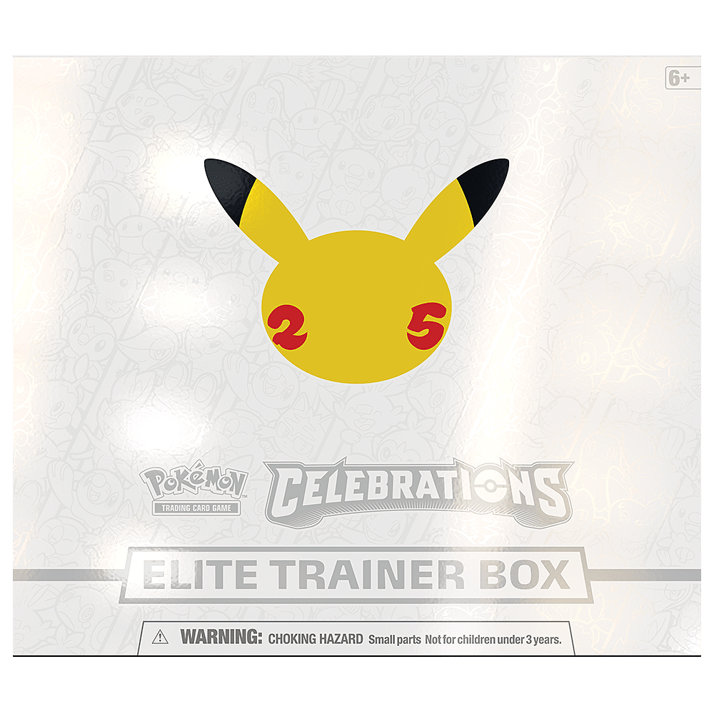 Buy Pokemon Celebrations Elite Trainer Box 25th Anniv
