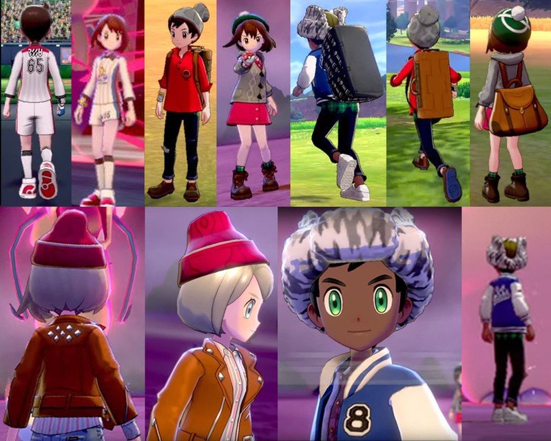 Can you customize your character in Pokémon Sword and ...