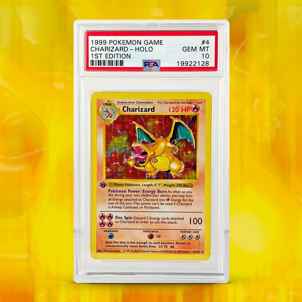 Charizard PSA 10 Sells for $220,574 to Former Rapper Logic ...