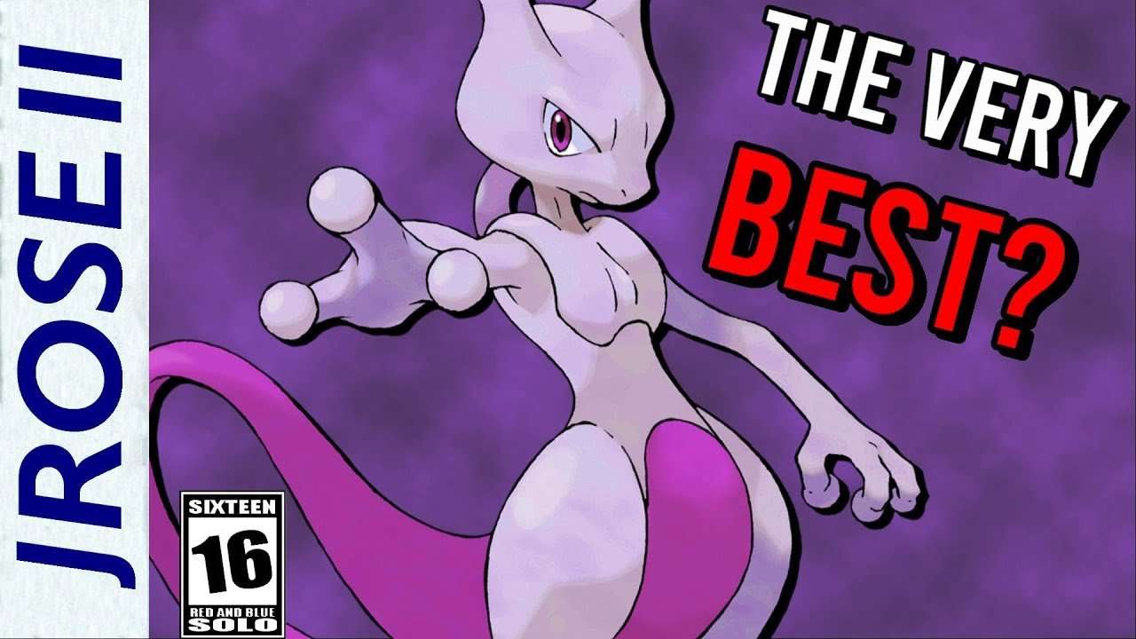 How Fast Can you Beat Pokemon Red/Blue with Just a Mewtwo ...