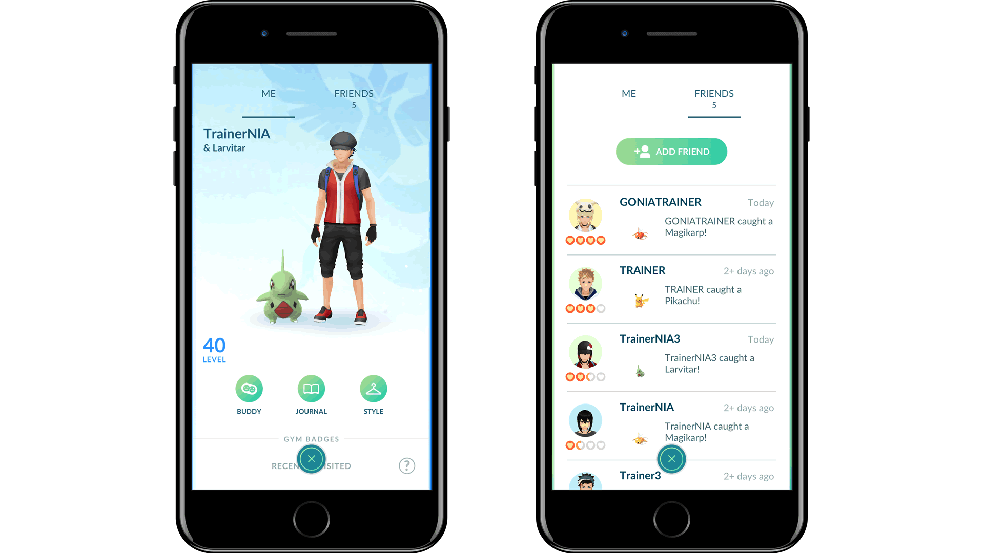 How to Add Friends, Trade Creatures, and Give Gifts in Pokemon Go ...