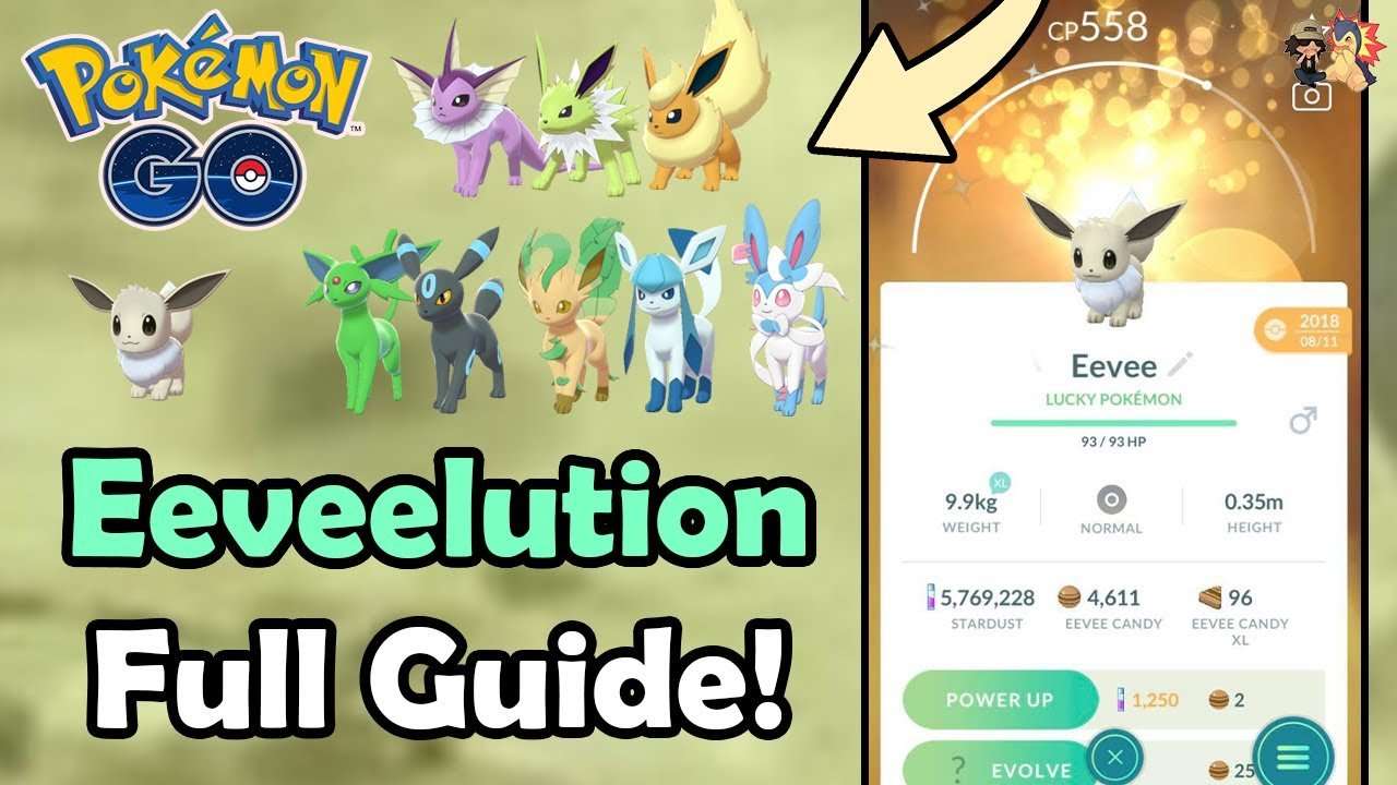 How To Evolve ALL Eevee Evolutions In Pokémon GO ...