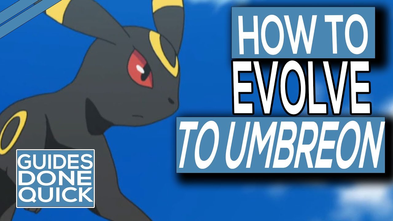 How To Evolve Eevee Into Umbreon In Pokemon Sword &  Shield ...