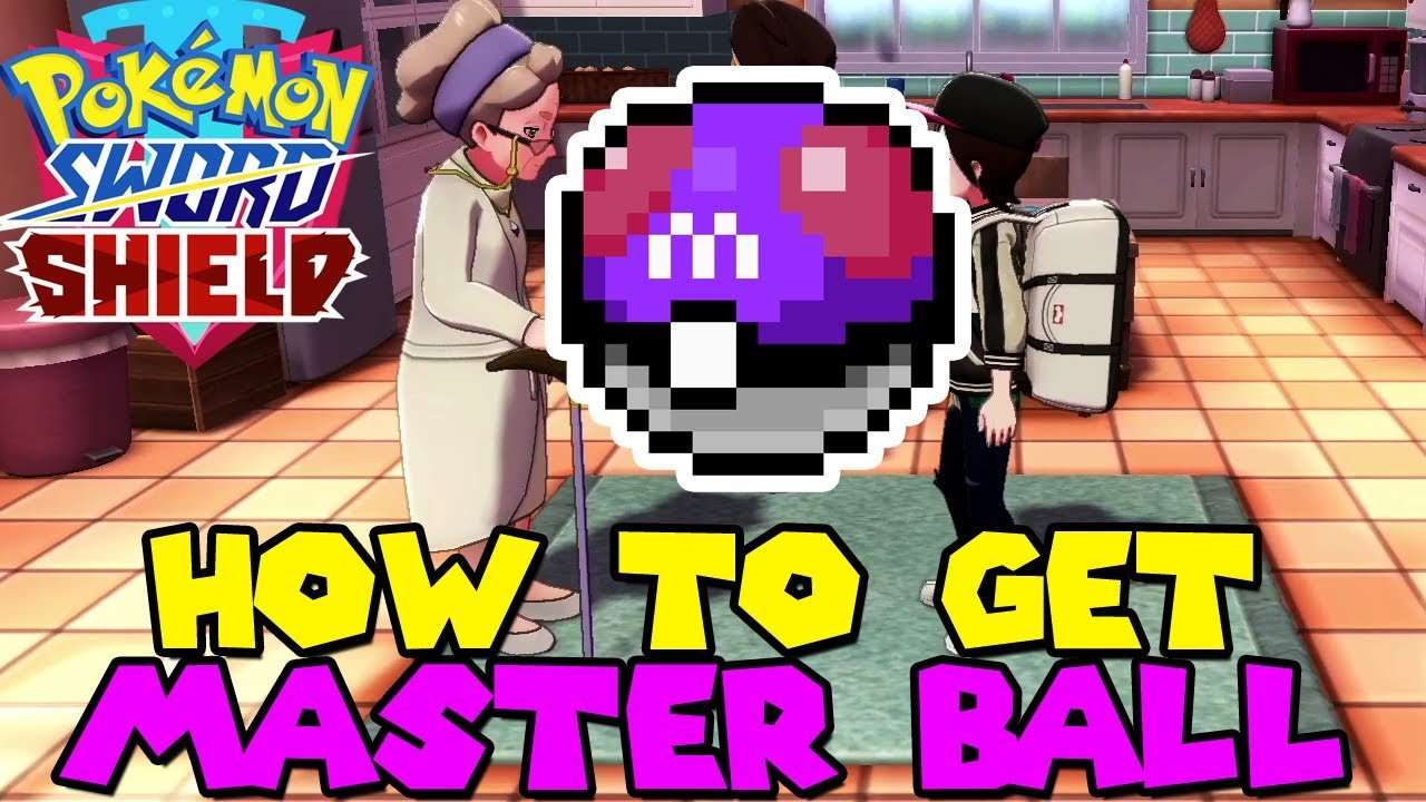 How to get MASTER BALL in Pokemon Sword &  Shield