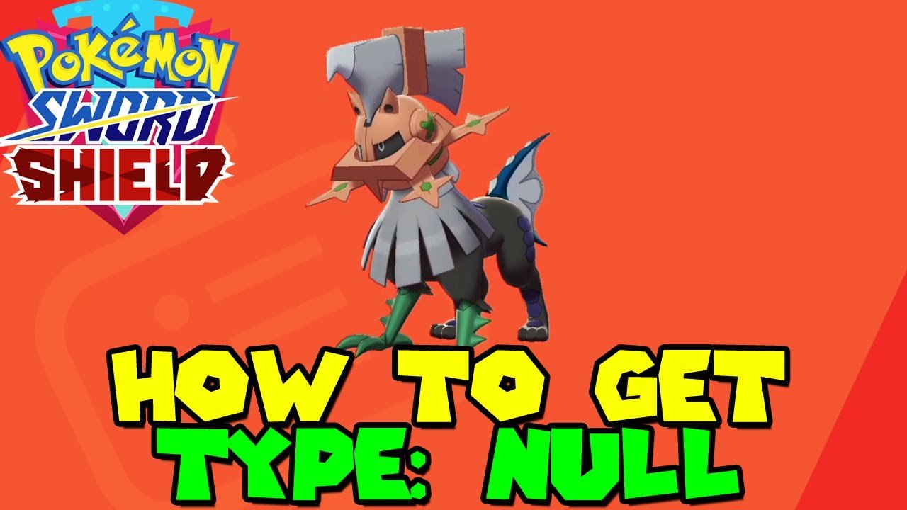 How to get TYPE: NULL in Pokemon Sword & Shield