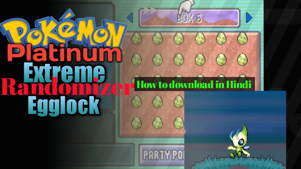 How To Play Pokemon Platinum Extreme Randomizer Eggglock ...