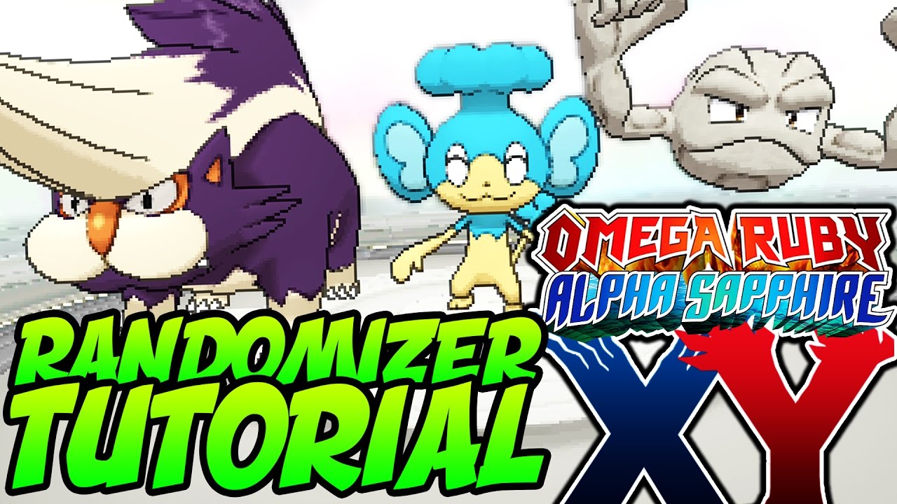 How to RANDOMIZE Pokémon Omega Ruby, Alpha Sapphire, X and ...