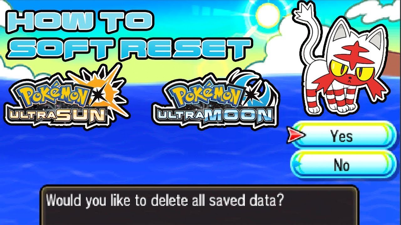 How to Reset your Save File on Pokemon Ultra Sun and Moon ...