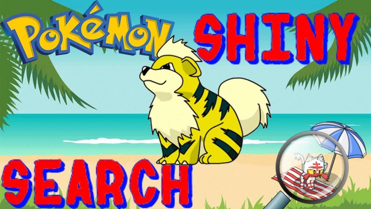 HUNTING GROWLITHE!! POKEMON SHINY SEARCH!!!! COME HANG OUT ...