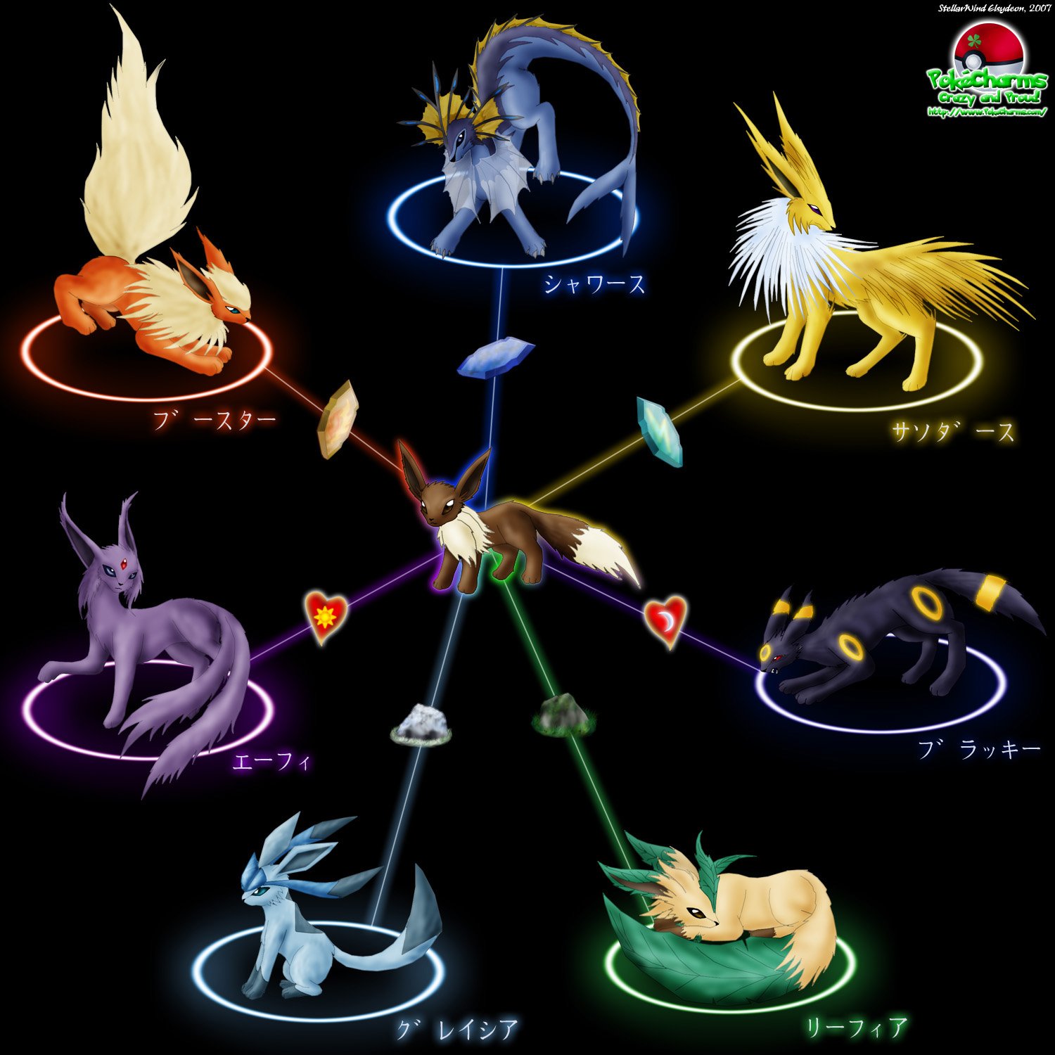 My Favorite Pokémon: #8: Eevee &  evolutions
