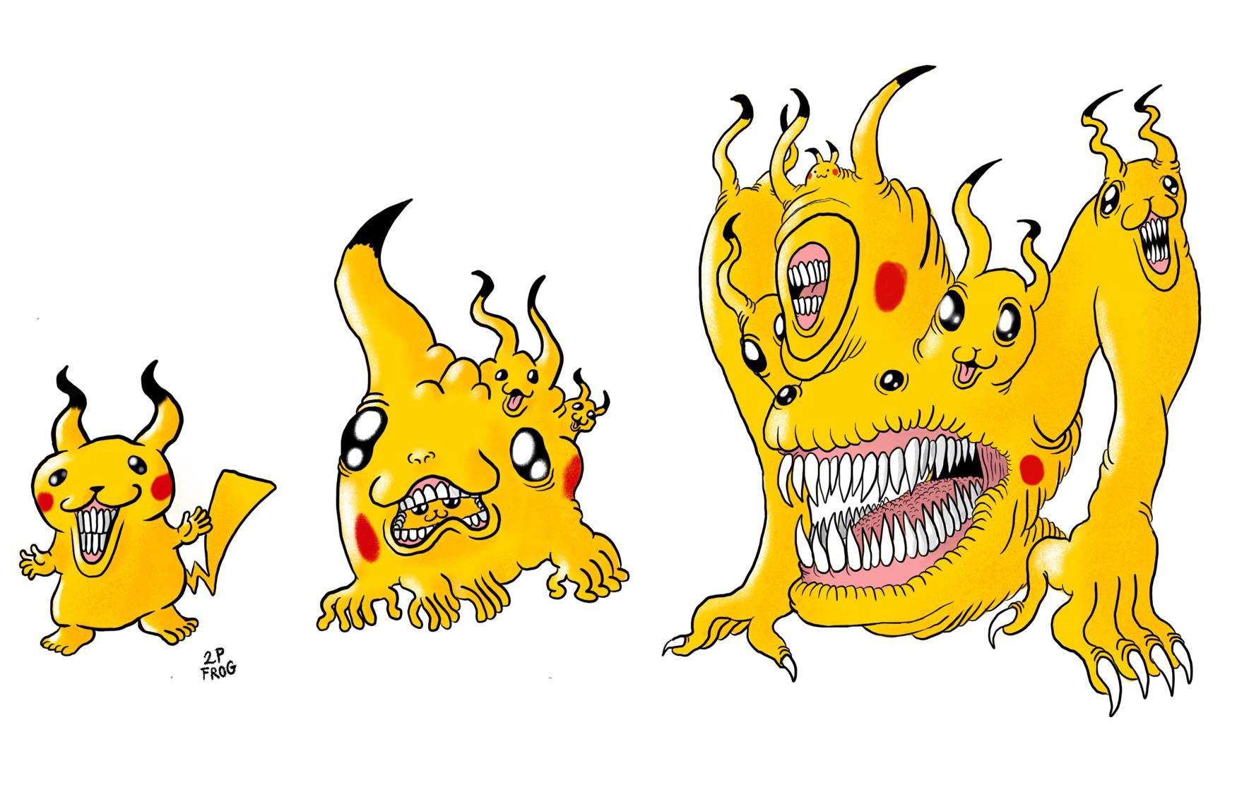 Pikachu evolution line : imsorryjon