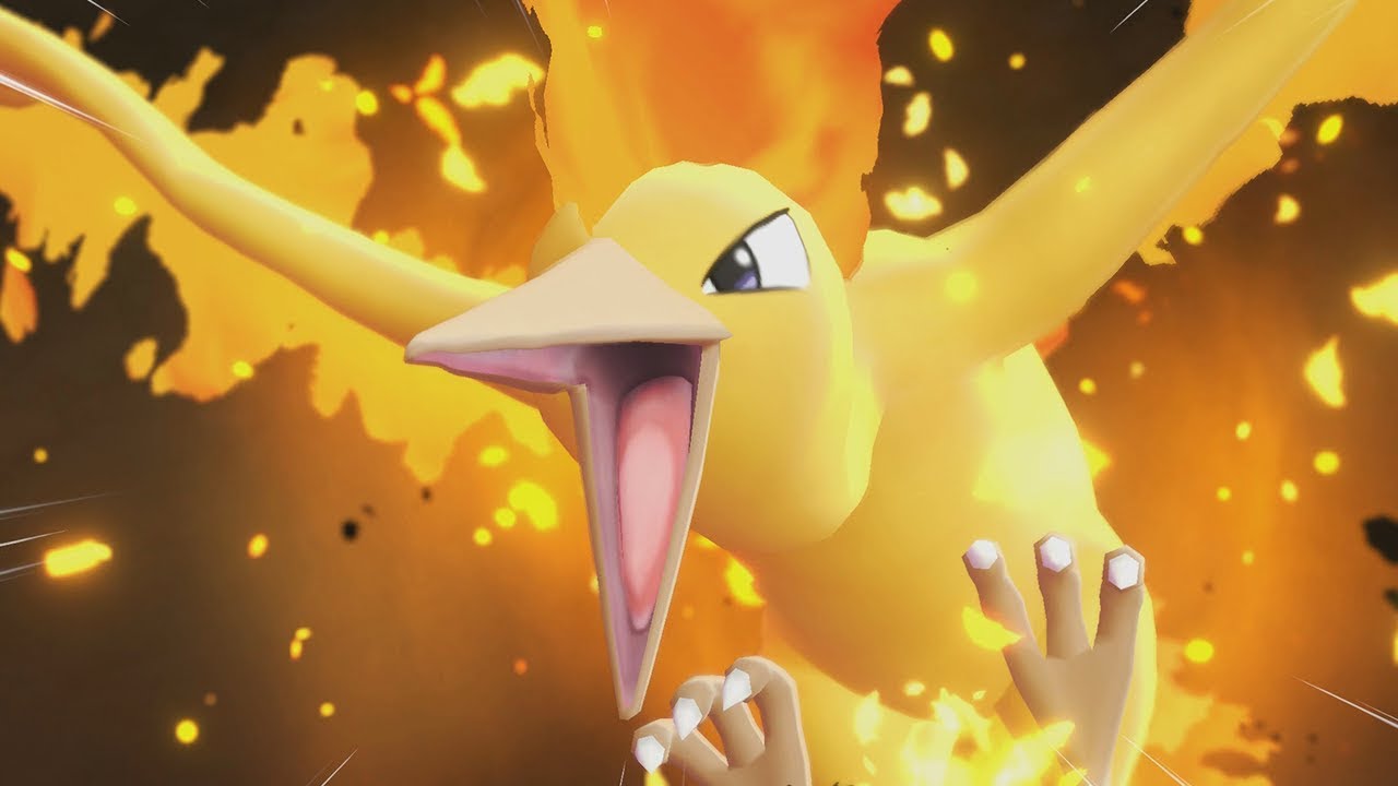 Pikachu Images: Pokemon Lets Go Pikachu And Eevee Moltres