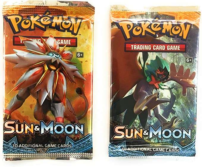 Pokemon Card Game Sun and Moon Booster Pack (10 cards): Buy Online at ...