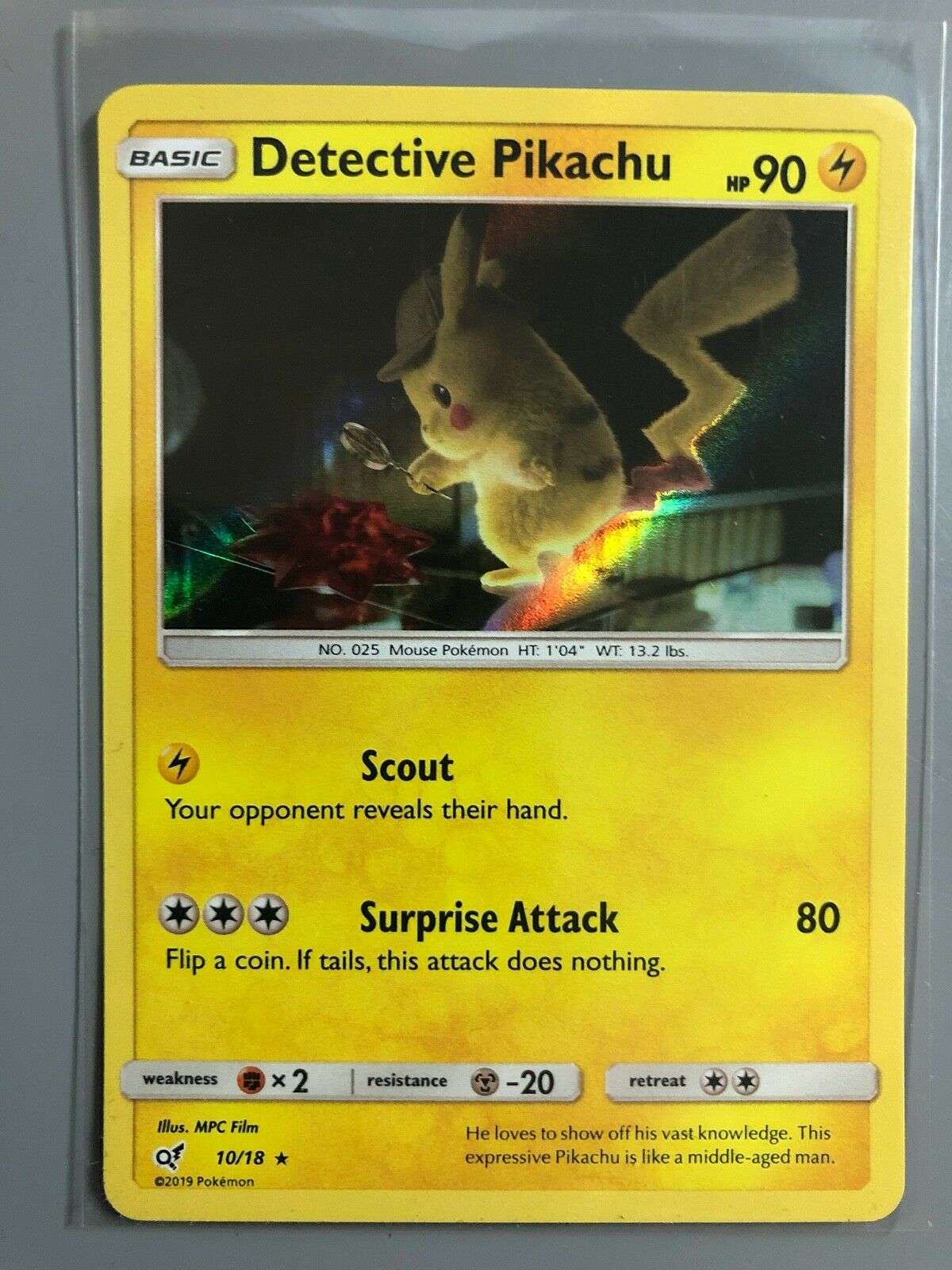 Pokémon Einzelkarten Detective Pikachu 10/18 Promo PSA 10 ...