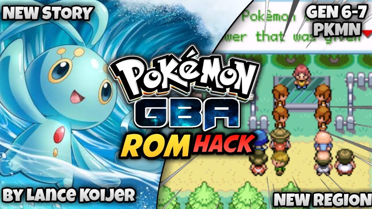 Pokemon GBA ROM Hack with New Region, New Story and Mega ...