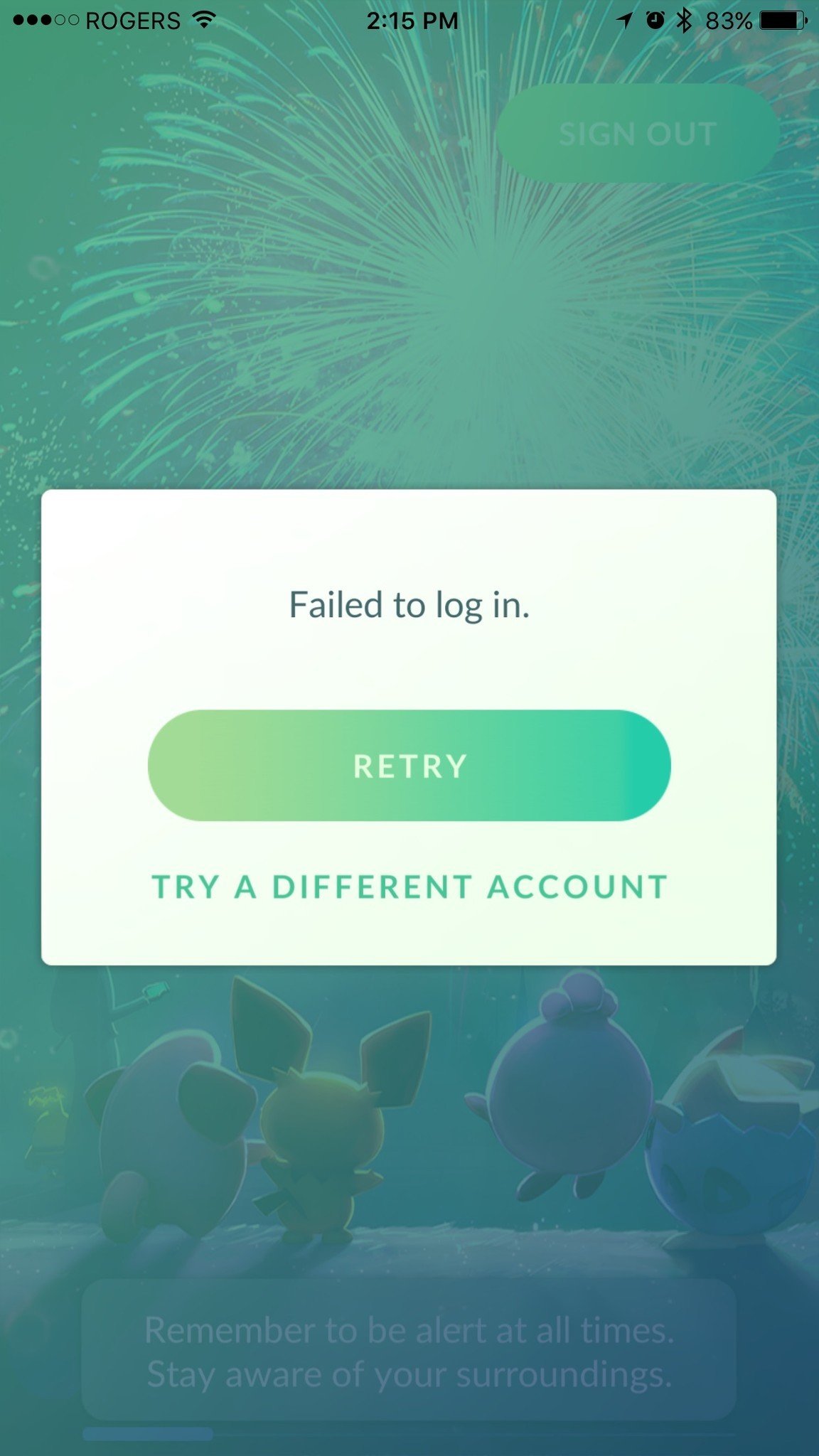 Pokémon Go servers down! Here