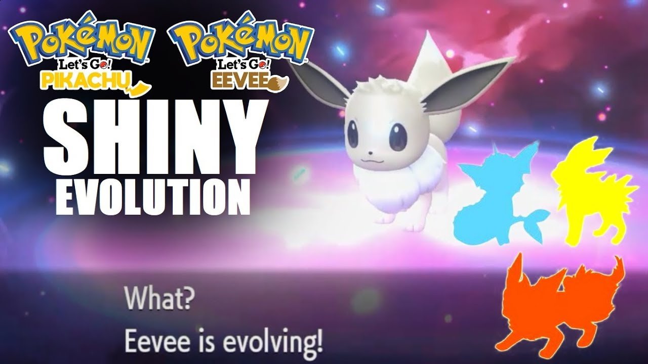 Pokemon Images: Shiny Eevee Evolutions Pokemon Lets Go