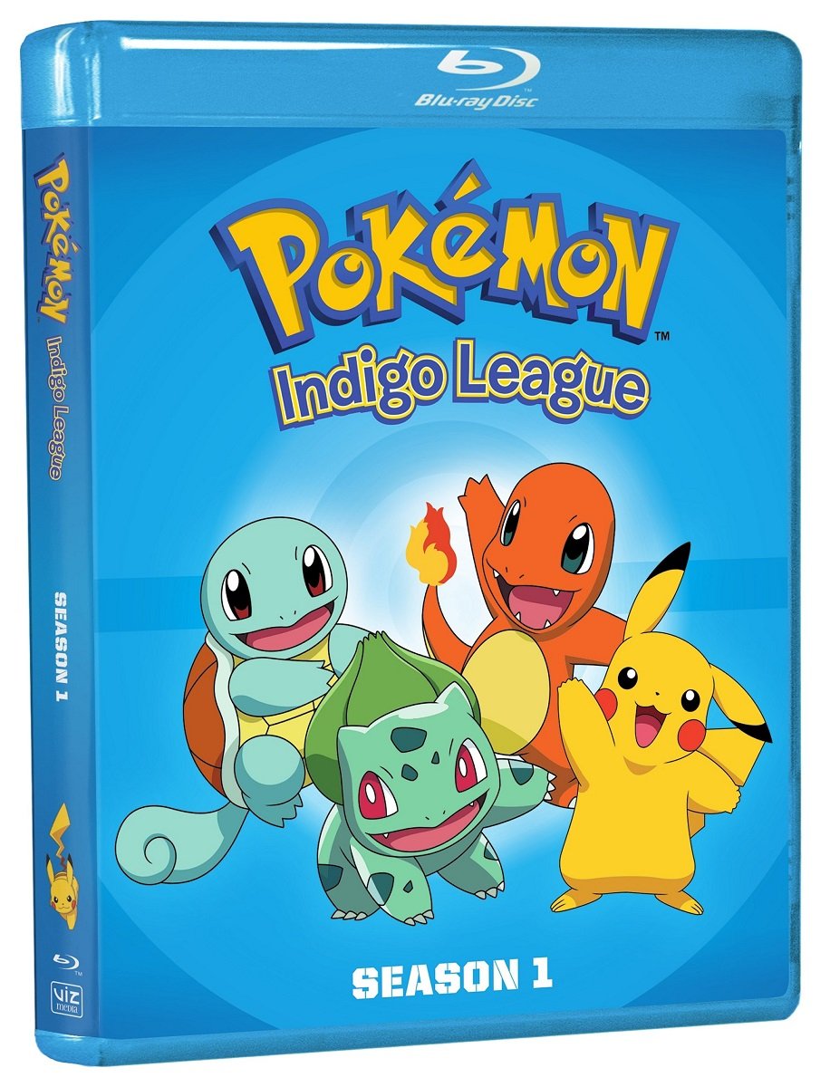 Pokemon Indigo League Season 1 Blu