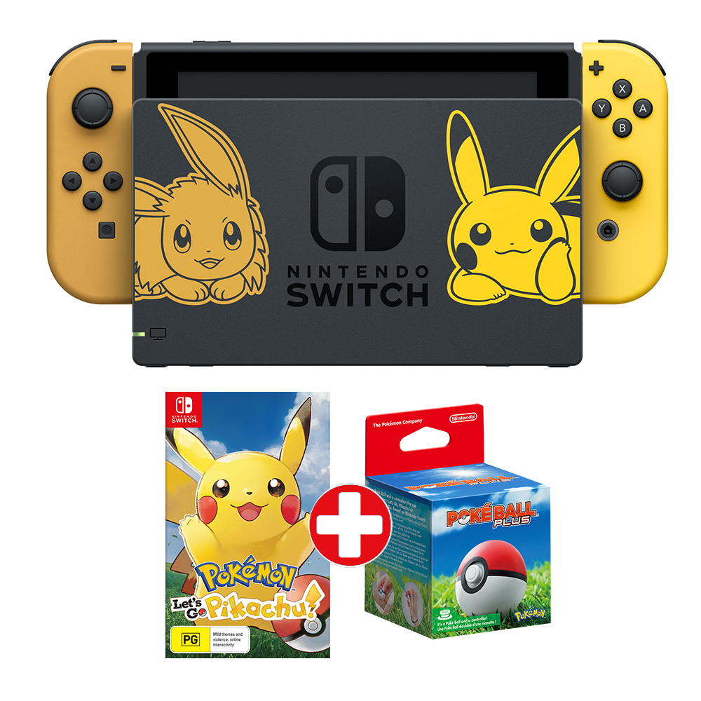 Pokemon Lets go Pikachu Limited Edition Nintendo Switch ...