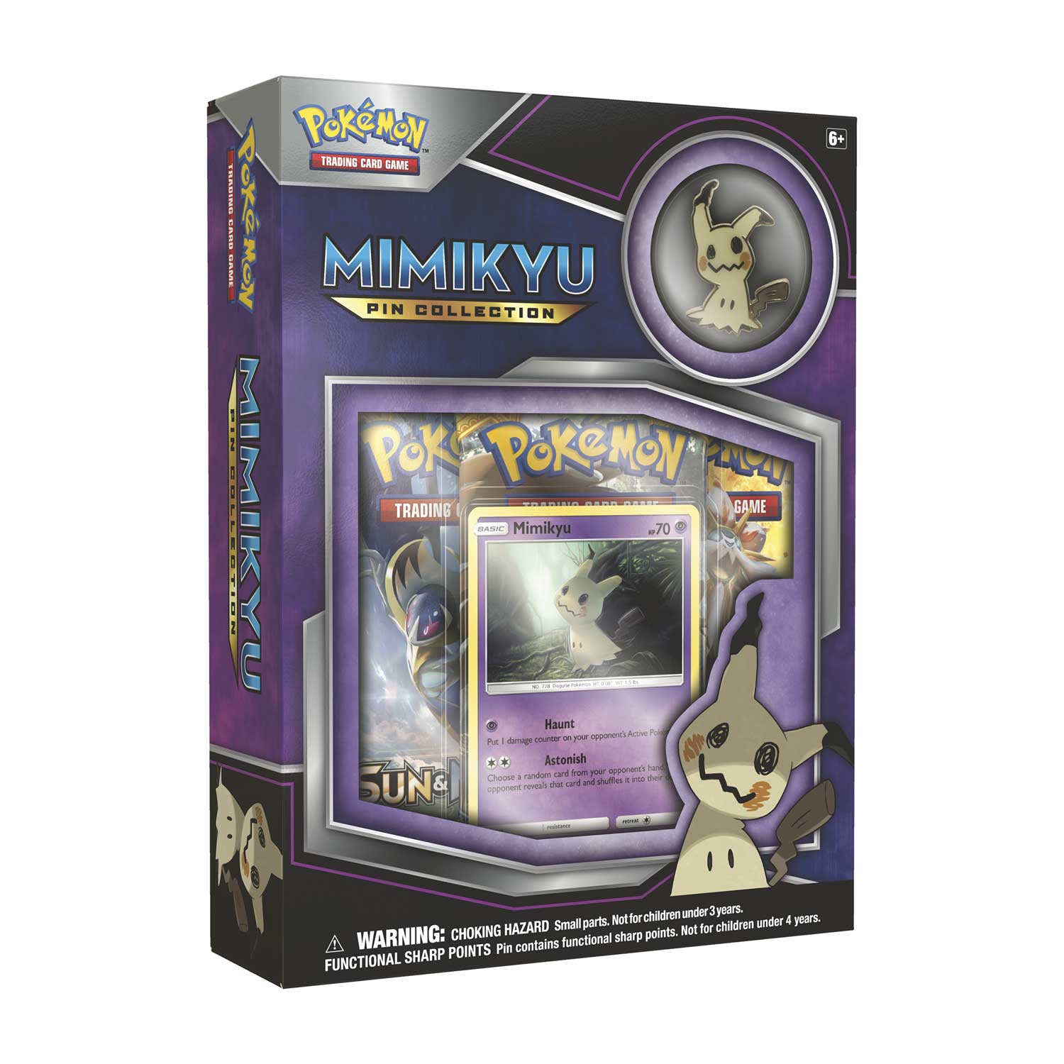 Pokemon Mimikyu Pin Collection Box