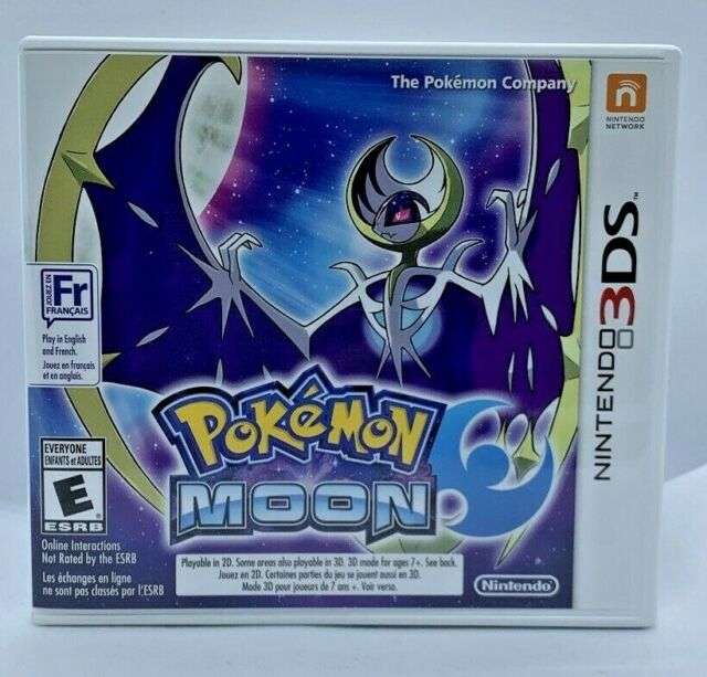 Pokémon Moon (Nintendo 3DS, 2016) DS 45496743949