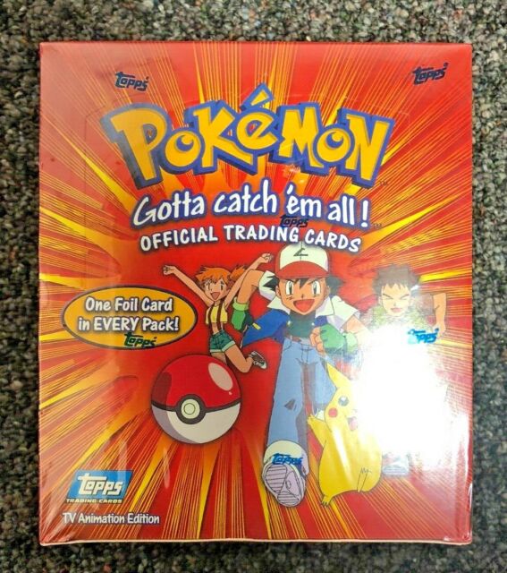 Pokemon Topps Cards Series 1 TV Animation Edition for sale ...