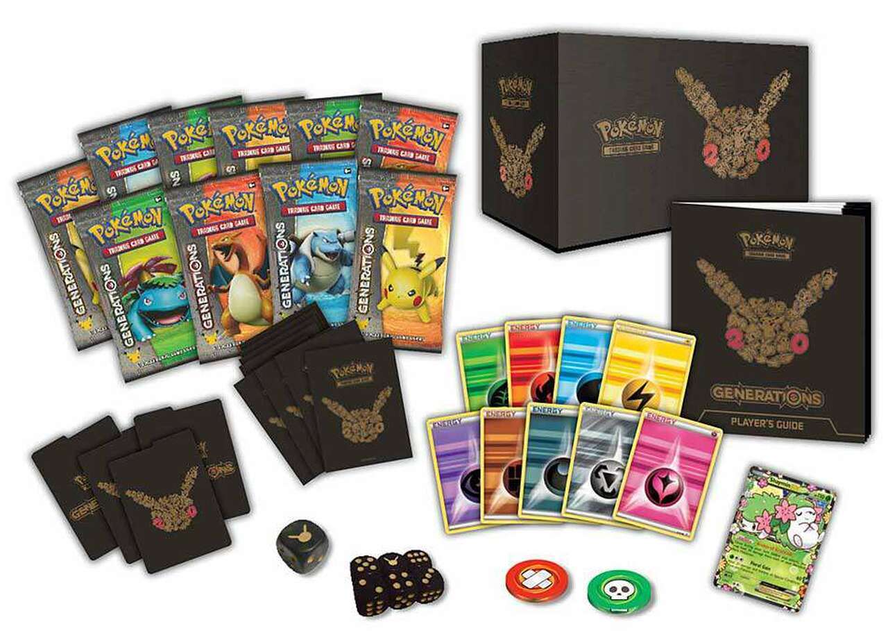 Pokemon Trading Card Game 20th Anniversary Generations ...