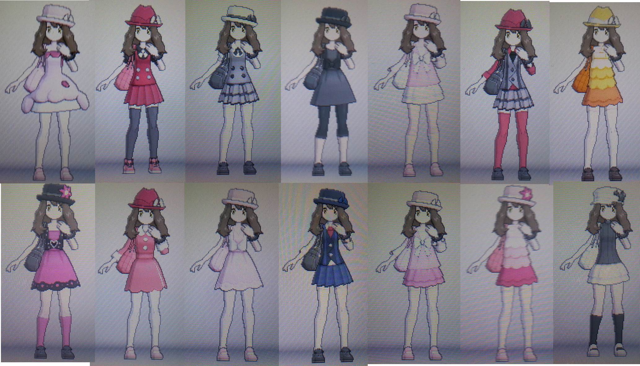 Pokemon X And Y Girl Outfits