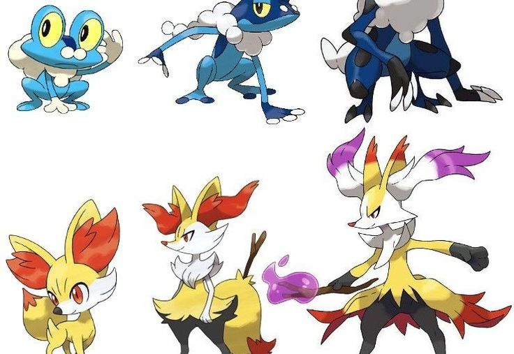 pokemon x and y mega evolution all starters