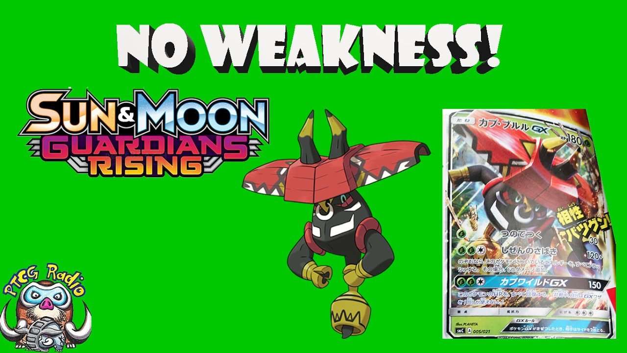 Tapu Bulu  Awesome new Pokémon GX  No Weakness!
