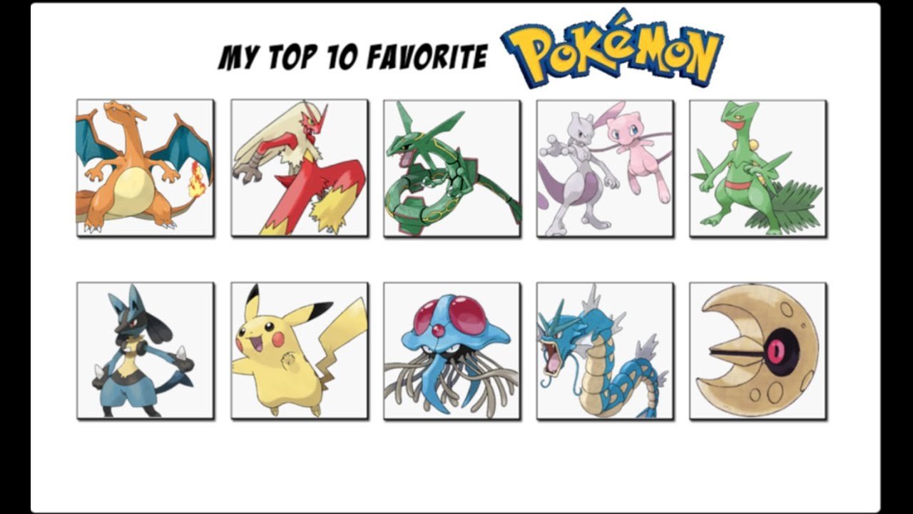 Top 10 Pokemon That I Want to Catch in Pokemon Go