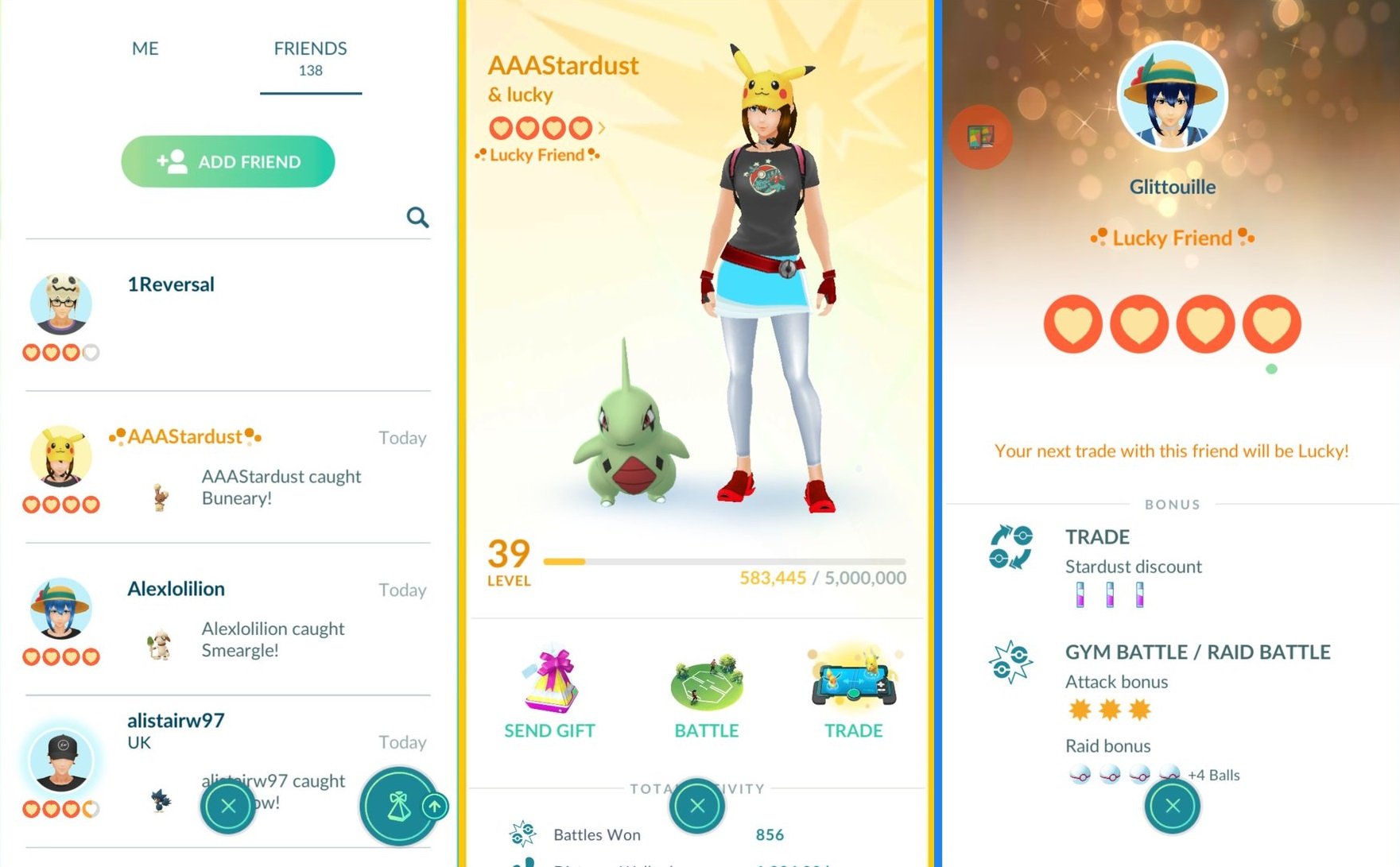 UPDATE Pokemon Go Lucky Friends Feature Now Live, Here are ...